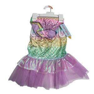 3 Pc. Cat & Jack Size 9M‎ Bikini Top and Bottoms and Mermaid Skirt UPF 50+ NWT